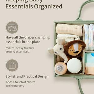 Bolsa de Almacenamiento de Pañales Multifuncional, Bolsa de Mamá, Organizador de Pañales - Product Image 4