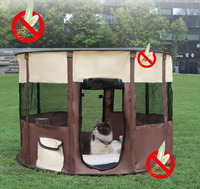 Tente pliable pour animaux de compagnie Oxford imperméable pour chiens pour les boîtes d'élevage de grossesse