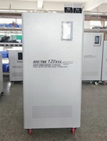 Stabilisateur de tension industriel triphasé en cuivre 380V 50KVA-100KVA à commande par servomoteur