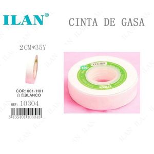 Ruban de Gaze Blanc 2cm x 35Y pour Couture et Artisanat - Product Image 1