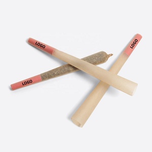 Papel de fumar cónico de 109 mm con logotipo personalizado, sin blanquear, proporciona una buena sensación al fumar. - Product Image 3