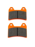Plaquettes de frein en céramique résistantes aux hautes températures pour moto VA125 Avant Arrière Friction stable Sans bruit Faible production de poussière