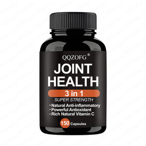 Capsules naturelles anti-inflammatoire antioxydant puissant et vitamine C 3 en 1 Supplément de soutien articulaire pour adultes - Product Image 1