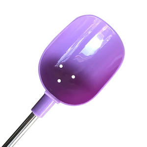 Cuillère à appât en acier inoxydable violette pour la pêche au bar en eau douce, télescopique, longue portée, pour lancer à distance - Product Image 3