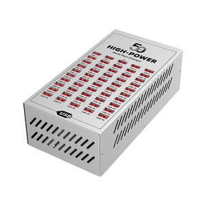 50 puertos 40 puertos 30 puertos aleación de hierro <span class=keywords><strong>200W</strong></span> Multi cargador USB para Iphone y teléfonos inteligentes 110V o 220V estación de carga USB de escritorio - Product Image 6