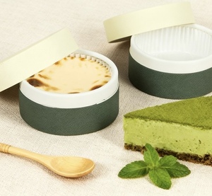 Tubo de Papel Biodegradable de Grado Alimenticio de Lujo, Caja de Regalo de Cartón con Logotipo Personalizado para Empacar Pasteles, Postres y Chocolates - Product Image 6