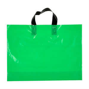 ถุงซิลค์สกรีนพิมพ์โลโก้ร้านขายของชำเหลียนโหยว ถุงพลาสติก PE แบบมีก้นตั้ง ขนาดเล็ก รีไซเคิลได้ ถุงช้อปปิ้งขอบซีลแบบหดตัวด้วยความร้อน พร้อมข้อความขอบคุณ - Product Image 3