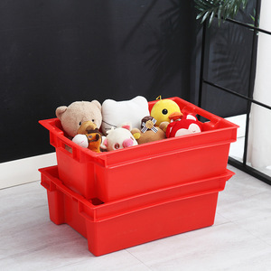 <b>Plastic</b> Turnover <b>Box</b> 600x395x200mm Stackable For Industrial Parts Storage And Food Transport - Product Image 2