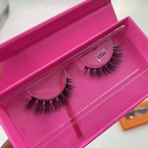 Cils en <span class=keywords><strong>faux</strong></span> vison faits à la main, naturels, courbure <span class=keywords><strong>C</strong></span>, <span class=keywords><strong>faux</strong></span> cils doux en <span class=keywords><strong>faux</strong></span> vison, logo personnalisé, cils courts en <span class=keywords><strong>faux</strong></span> vison - Product Image 1