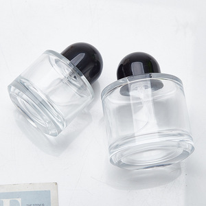 New style glass 30/50/100ml <b>empty</b> <b>bottles</b> for perfume refills, <b>sprays</b>, cosmetics, and hydration; in stock. - Product Image 1