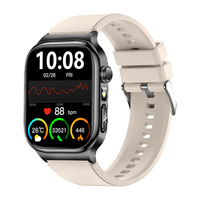 Multi-estilo TK18 Smartwatch con 2,04 "AMOLED Batería larga ECG Monitor DE SALUD Linterna IP68 Reloj inteligente a prueba de agua para Unisex