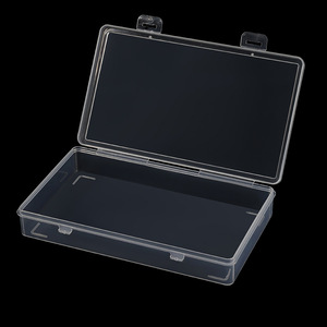 Transparent Rectangular Plastic <b>Storage</b> <b>Box</b> 2501 Covered For <b>Tools</b> Stationery Mobile Phone Parts Hardware Organizer - Product Image 1