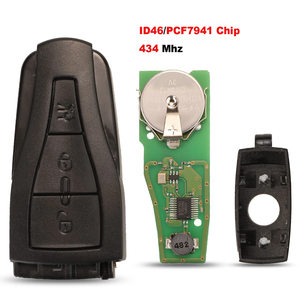 Thay thế thông minh từ xa chìa khóa xe Fob <span class=keywords><strong>3</strong></span> nút 434MHz với id46/pcf7941 chip cho mg mg550 mg6 - Product Image 1