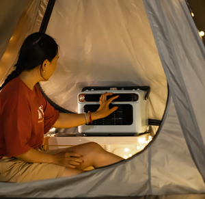 <span class=keywords><strong>Mini</strong></span> climatiseur portable, courant continu DC 24V, camping, extérieur, voiture 12V, intérieur 110V 220V A/C - Product Image 3