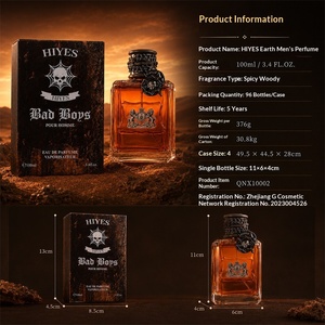 <span class=keywords><strong>Perfume</strong></span> Masculino Cross-border Swear Word <span class=keywords><strong>Bad</strong></span> <span class=keywords><strong>Boy</strong></span>, Eau de Toilette de Larga Duración, Fragancia Ligera, Notas Frescas y Naturales de Naranja y Madera, Spray de 100 ml - Product Image 4