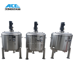 Réservoir de mélange de boissons en acier inoxydable de 200 L avec agitateur pour jus et boissons gazeuses. - Product Image 1