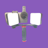 Lampe dentaire portable Bluetooth haute définition compatible avec les téléphones mobiles, équipement de photographie transfrontalier