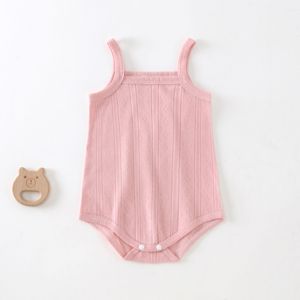 Body multisex tute bianche senza maniche rosa body <span class=keywords><strong>canottiera</strong></span> Unisex per neonati - Product Image 1