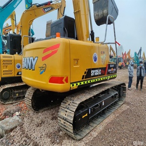 Excavadora de orugas Sany SY135C usada, motor Isuzu de 13,5 toneladas, 72,7 kW, horas bajas, incluye motor de bomba - Product Image 4