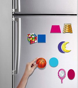 Lot de 32 aimants personnalisés, en forme d'arbre, avec des objets du monde réel - Product Image 4