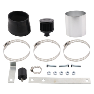 Kit de filtre d'admission d'air froid universel AOSU 3 pouces noir, système d'induction haute performance avec garantie d'un an pour la plupart des voitures - Product Image 1