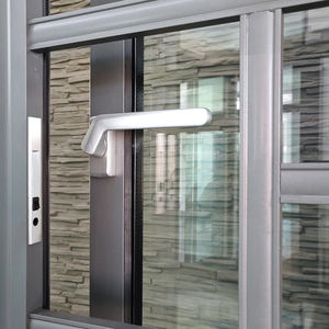 Fenêtres en aluminium pour la maison, à double <span class=keywords><strong>vitrage</strong></span>, à rupture de pont thermique, résistantes au vent, avec système de battant à ressort, pour projets en Amérique du Nord, résistantes aux impacts d'ouragans - Product Image 3