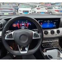 Modification et mise à niveau de la voiture 2018, écran central intégré au tableau de bord, système multimédia Android pour Mercedes-Benz Classe E W213 E200