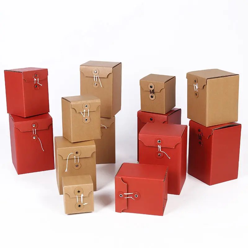 Cartone cubo tubo di cartone personalizzato tè scatola di imballaggio di carta