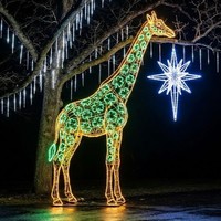 Decoración de Faroles para Parques de Atracciones, Personalizada de Fábrica, para Navidad, Uso Interior/Exterior, Espectáculo de Luces para Parques Temáticos
