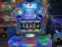 Console de jeu vidéo simulateur de ville de jouets fou avec système de paiement par pièces pour 3 joueurs, idéale pour les centres de jeux intérieurs