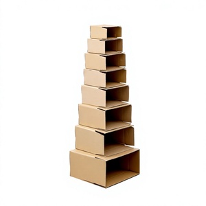 Boîtes en <span class=keywords><strong>carton</strong></span> ondulé pour bureau de <span class=keywords><strong>poste</strong></span>, plusieurs tailles, taille 412, taille 5, vente en gros pour e-commerce, livraison express, déménagement, emballage - Product Image 1