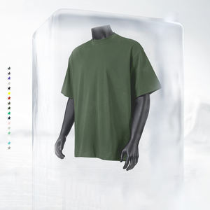 T-shirt en coton 100% tricoté surdimensionné personnalisé BES206, 230 g/m², lourd, style hip-hop, conçu pour les fabricants de vêtements - Product Image 6