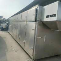 Voedselveilige gaasbanddroger continue transportband droogmachine voor wintermeloenplakjes, cassave en fruitchips