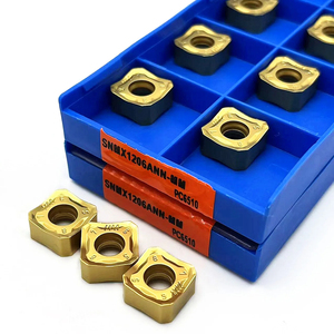Insertos de carburo SNMX1206, cortador de fresa frontal, broca de enrutador, cortador de fresado, procesamiento de alimentación rápida, herramientas <span class=keywords><strong>CNC</strong></span> SNMX de acero inoxidable - Product Image 1