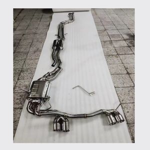 Silenciador de tubo de escape de acero inoxidable de rendimiento para <span class=keywords><strong>BMW</strong></span> M3 E46 <span class=keywords><strong>325i</strong></span> 2,5 T <span class=keywords><strong>1999</strong></span>- 2006 sistema de escape Catback - Product Image 1