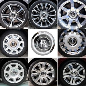 غطاء مركز العجلة الخارجي لسيارات رولز رويس جوست ورايث ودون، قطعة أصلية رقم 36136773460، لون أسود - Product Image 5