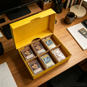 Factory Bulk Recyclable Partition Cardboard <b>Storage</b> Box For TCG Collectible - Product Image 5