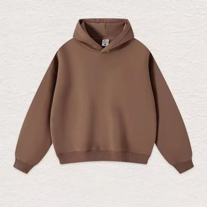 Felpa da <span class=keywords><strong>Uomo</strong></span> Oversize alla Moda in Cotone, Comoda e Morbida, Semplice Felpa con Cappuccio - Product Image 2