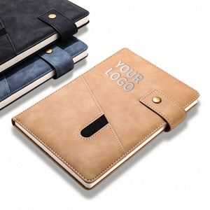 Cuaderno A5 que Eleva la Imagen Corporativa, Cuaderno de Tapa Dura B5 para Minutas de Reuniones de Oficina, Logotipo Personalizado Disponible - Product Image 4