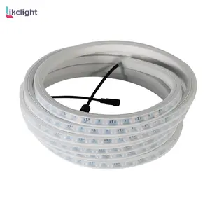 Dc24v 48 leds 16*16 mét 5M LED tường rửa ánh sáng ngoài trời không thấm nước Silicone Neon Ống linh hoạt LED tuyến tính tường máy giặt