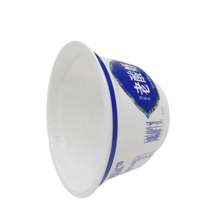 Contenitori di cereali con coperchi di <span class=keywords><strong>Yogurt</strong></span> greco tazze di avena tazza di avena su misura materiale PP monouso in plastica tazza di latte per <span class=keywords><strong>Yogurt</strong></span> - Product Image 3