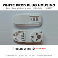 Adaptateur de prise RCD industriel NANDAO CE 16A 250V UE, disjoncteur différentiel ignifuge 1 prise pour climatiseur et chauffe-eau