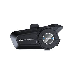 Auriculares para Motocicleta Y50, Nuevo Modelo, Batería de Gran Capacidad de 1800 mAh, Larga Duración, Auriculares para Casco de Motocicleta - Product Image 1