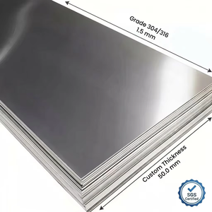 Lámina de Acero Inoxidable AISI 304, Acabado 2B, Lámina de Acero Laminada en Frío de 4x8 Pies para Utensilios de Cocina, Precio de Fábrica - Product Image 3