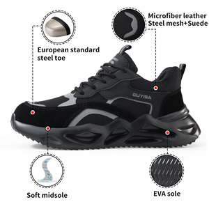 <span class=keywords><strong>Botas</strong></span> de Seguridad Industriales Unisex GUYISA OEM con Puntera de Acero, Suela Ligera y Suave de EVA <span class=keywords><strong>para</strong></span> las Cuatro Estaciones - Product Image 2