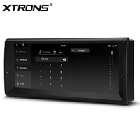 Système de navigation stéréo pour voiture Android 10,25 pouces 4+64 Go pour BMW E39/E39 M5 UNISOC Écran QLED Double BT AKM 7604 Global 4G XTRONS