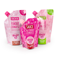 Pochette souple refermable avec bec verseur pour yaourt et boissons lactées matinales – Format Mono-PE