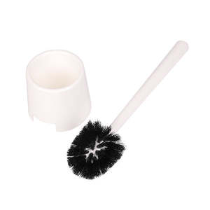 Escova De Limpeza Do Banheiro Escova De Plástico Do Toalete com Suporte Conjuntos De Banheiro Banho Mão Sustentável para O Banheiro Mop & <span class=keywords><strong>Brush</strong></span> Set - Product Image 2