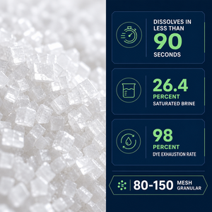 <span class=keywords><strong>Sel</strong></span> de chlorure de sodium granulaire industriel à 99,5 % pour la régénération des adoucisseurs d'eau, la résine échangeuse d'ions et le traitement de l'alimentation des chaudières - Product Image 3