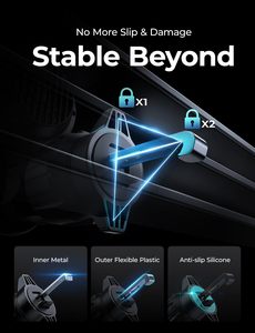 Support de Voiture Magnétique Rotatif LISEN avec Chargeur Sans Fil 15W et Ventilateur de Refroidissement pour iPhone 17 Pro Max <span class=keywords><strong>Mini</strong></span> – Support de Téléphone pour Véhicule - Product Image 4
